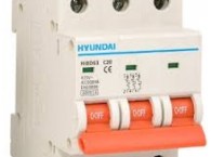 Mcb HyunDai HiBD63h (3P) 6-63A 10kA